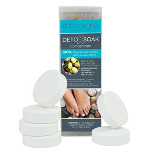 Cuccio DetoXsoak To Go 6pk