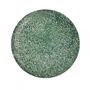 Cuccio Powder Polish - 5525 - Emerald Green with Rainbow Mica