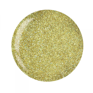 Cuccio Powder Polish - 5565 - Gold with Rainbow Mica