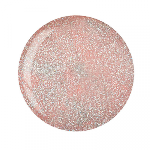 Cuccio Powder Polish - 5550 - Light Pink with Rainbow Glitter