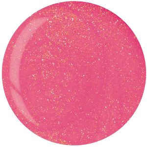Cuccio Powder Polish - 5588 - Bright Pink with Gold Mica