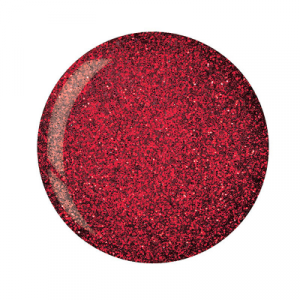 Cuccio Powder Polish - 5545 - Dark Red Glitter