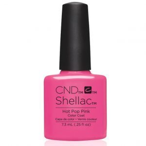 CND Shellac - Hot Pop Pink