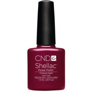 CND Shellac - Crimson Sash